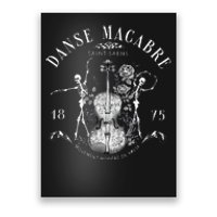 Danse Macabre Orchestra Skeleton Violin Teacher Halloween Poster