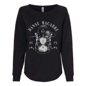 Danse Macabre Orchestra Skeleton Violin Teacher Halloween Womens California Wash Sweatshirt