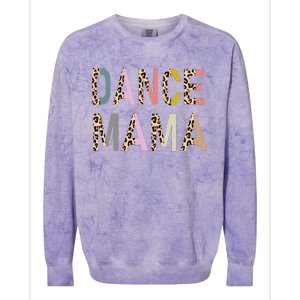 Dance Mama Of A Dancer Mom Dancing Mother Dance Mom Colorblast Crewneck Sweatshirt