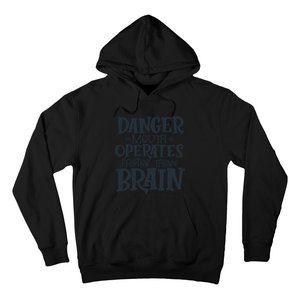 Danger Mouth Operates Faster Than Brain Hoodie