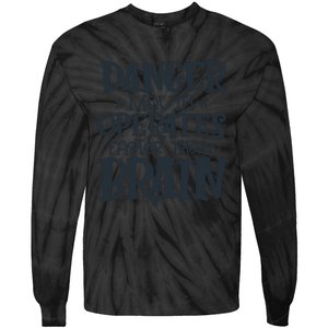 Danger Mouth Operates Faster Than Brain Tie-Dye Long Sleeve Shirt