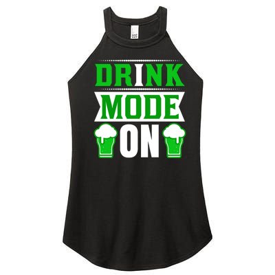 Drink Mode On Women’s Perfect Tri Rocker Tank