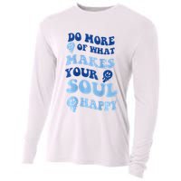 Do More Of What Makes Your Soul Happy  Cooling Performance Long Sleeve Crew