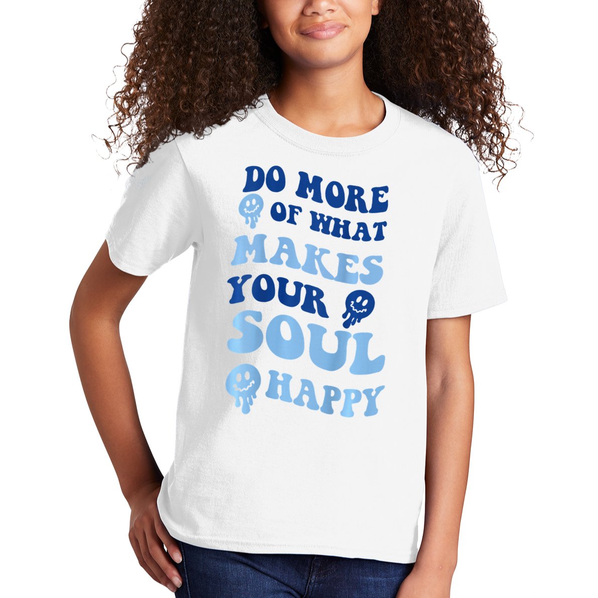 Do More Of What Makes Your Soul Happy  Kids T-Shirt
