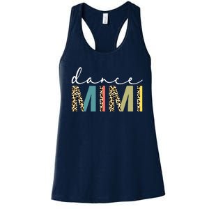 Dance Mimi Of A Dancer Mimi Dancing Leopard Mothers Day Women's Racerback Tank