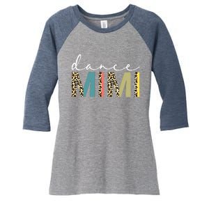 Dance Mimi Of A Dancer Mimi Dancing Leopard Mothers Day Women's Tri-Blend 3/4-Sleeve Raglan Shirt