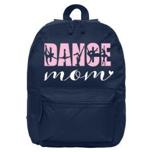 Dance Mom Of A Dancer Dancing Mom 16 in Basic Backpack