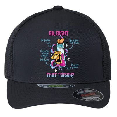 Drink Me Oh Right That Poisonllama Halloween Flexfit Unipanel Trucker Cap