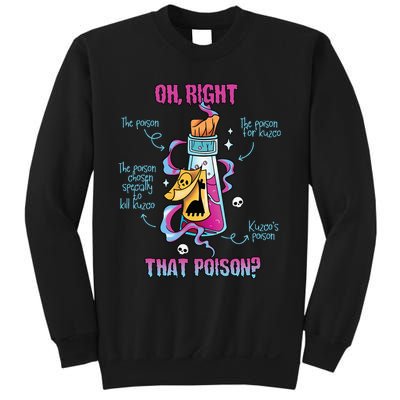 Drink Me Oh Right That Poisonllama Halloween Sweatshirt