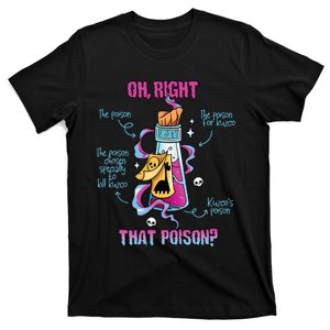 Drink Me Oh Right That Poisonllama Halloween T-Shirt