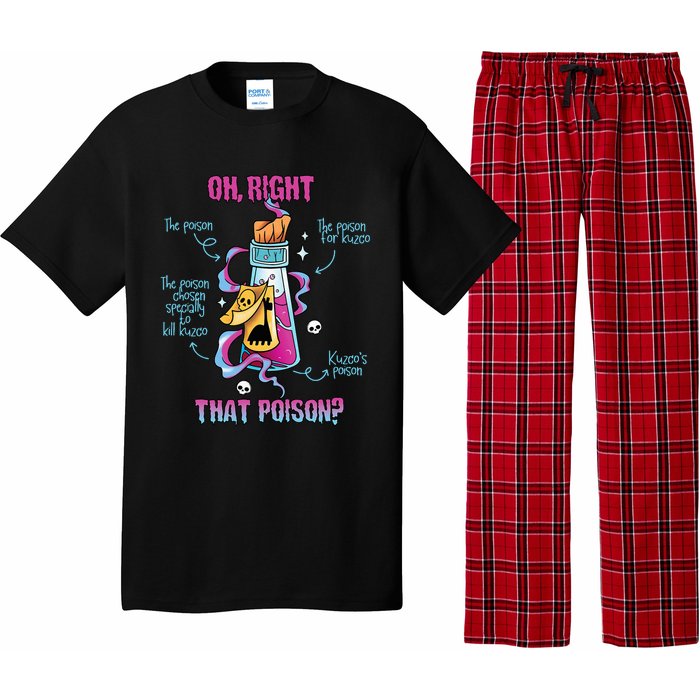 Drink Me Oh Right That Poisonllama Halloween Pajama Set