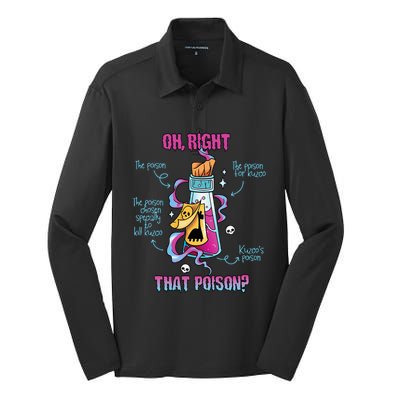 Drink Me Oh Right That Poisonllama Halloween Silk Touch Performance Long Sleeve Polo