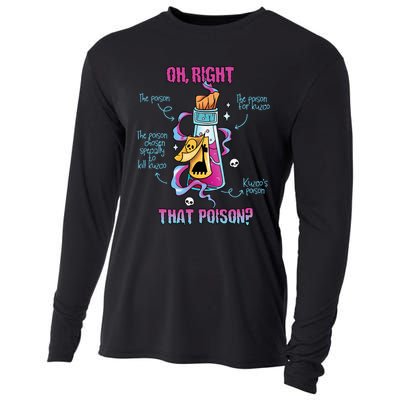 Drink Me Oh Right That Poisonllama Halloween Cooling Performance Long Sleeve Crew