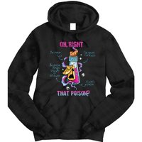 Drink Me Oh Right That Poisonllama Halloween Tie Dye Hoodie