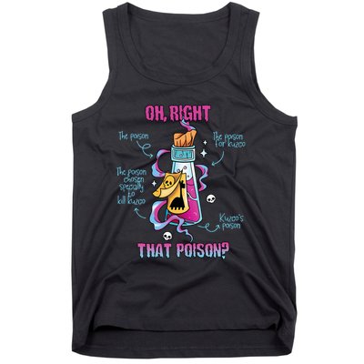 Drink Me Oh Right That Poisonllama Halloween Tank Top