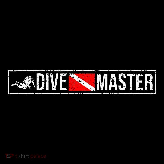Dive Master Professional Divers Scuba Diving Flag Instructor Button