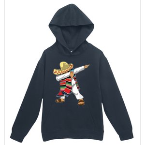 Dabbing Mexican Poncho Cinco De Mayo Sombrero Dab Urban Pullover Hoodie