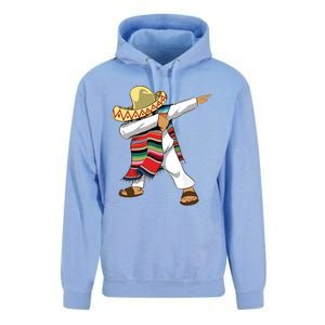 Dabbing Mexican Poncho Cinco De Mayo Sombrero Dab Unisex Surf Hoodie