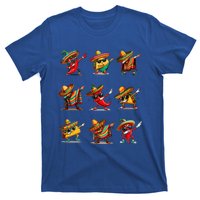 Dabbing Mexican Poncho Taco Cinco De Mayo T-Shirt