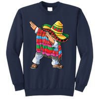 Dabbing Mexican Poncho Cinco De Mayo Sweatshirt