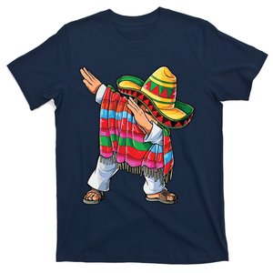 Dabbing Mexican Poncho Cinco De Mayo T-Shirt