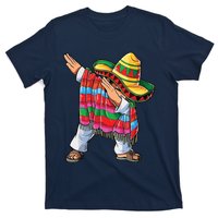 Dabbing Mexican Poncho Cinco De Mayo T-Shirt