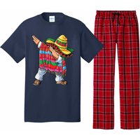 Dabbing Mexican Poncho Cinco De Mayo Pajama Set