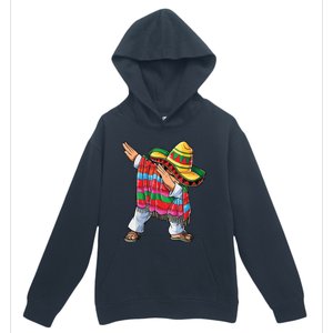 Dabbing Mexican Poncho Cinco De Mayo Urban Pullover Hoodie