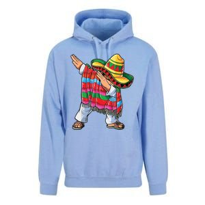 Dabbing Mexican Poncho Cinco De Mayo Unisex Surf Hoodie