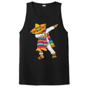 Dabbing Mexican Poncho Cinco De Mayo PosiCharge Competitor Tank