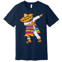 Dabbing Mexican Poncho Cinco De Mayo Premium T-Shirt