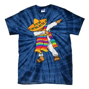 Dabbing Mexican Poncho Cinco De Mayo Tie-Dye T-Shirt