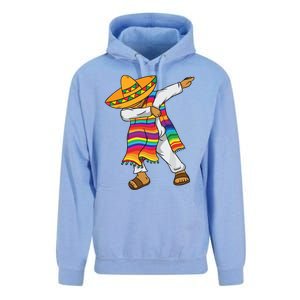 Dabbing Mexican Poncho Cinco De Mayo Unisex Surf Hoodie