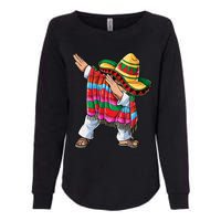 Dabbing Mexican Poncho Cinco De Mayo Boys Men Sombrero Dab Womens California Wash Sweatshirt