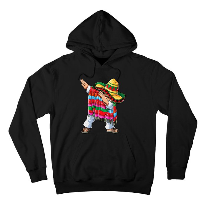 Dabbing Mexican Poncho Cinco De Mayo Hoodie