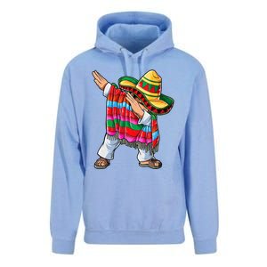 Dabbing Mexican Poncho Cinco De Mayo Unisex Surf Hoodie