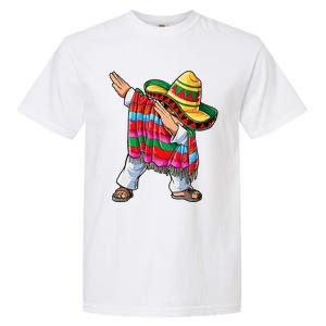 Dabbing Mexican Poncho Cinco De Mayo Garment-Dyed Heavyweight T-Shirt