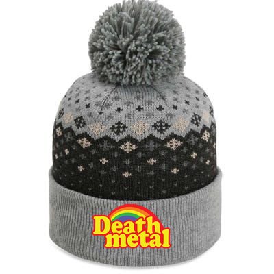 Death Metal Parody The Baniff Cuffed Pom Beanie