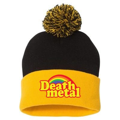 Death Metal Parody Pom Pom 12in Knit Beanie