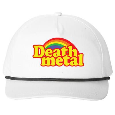 Death Metal Parody Snapback Five-Panel Rope Hat