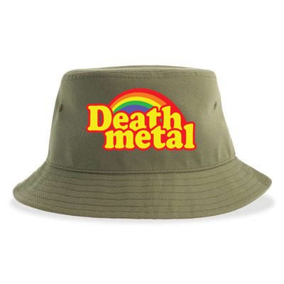 Death Metal Parody Sustainable Bucket Hat