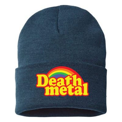 Death Metal Parody Sustainable Knit Beanie