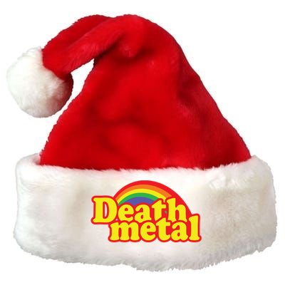 Death Metal Parody Premium Christmas Santa Hat