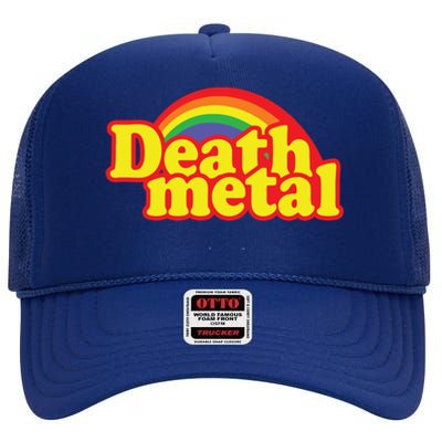 Death Metal Parody High Crown Mesh Back Trucker Hat