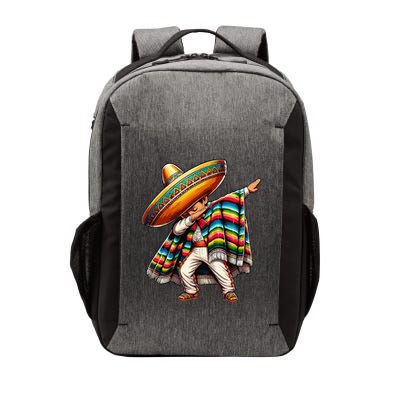 Dabbing Mexican Poncho Cinco De Mayo Vector Backpack