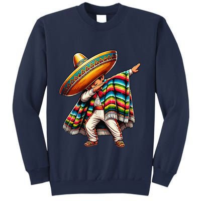Dabbing Mexican Poncho Cinco De Mayo Sweatshirt