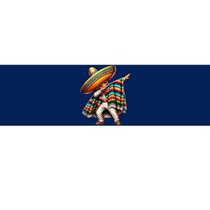 Dabbing Mexican Poncho Cinco De Mayo Bumper Sticker