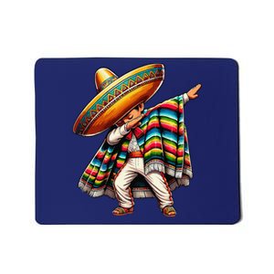 Dabbing Mexican Poncho Cinco De Mayo Mousepad