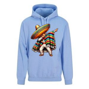 Dabbing Mexican Poncho Cinco De Mayo Unisex Surf Hoodie