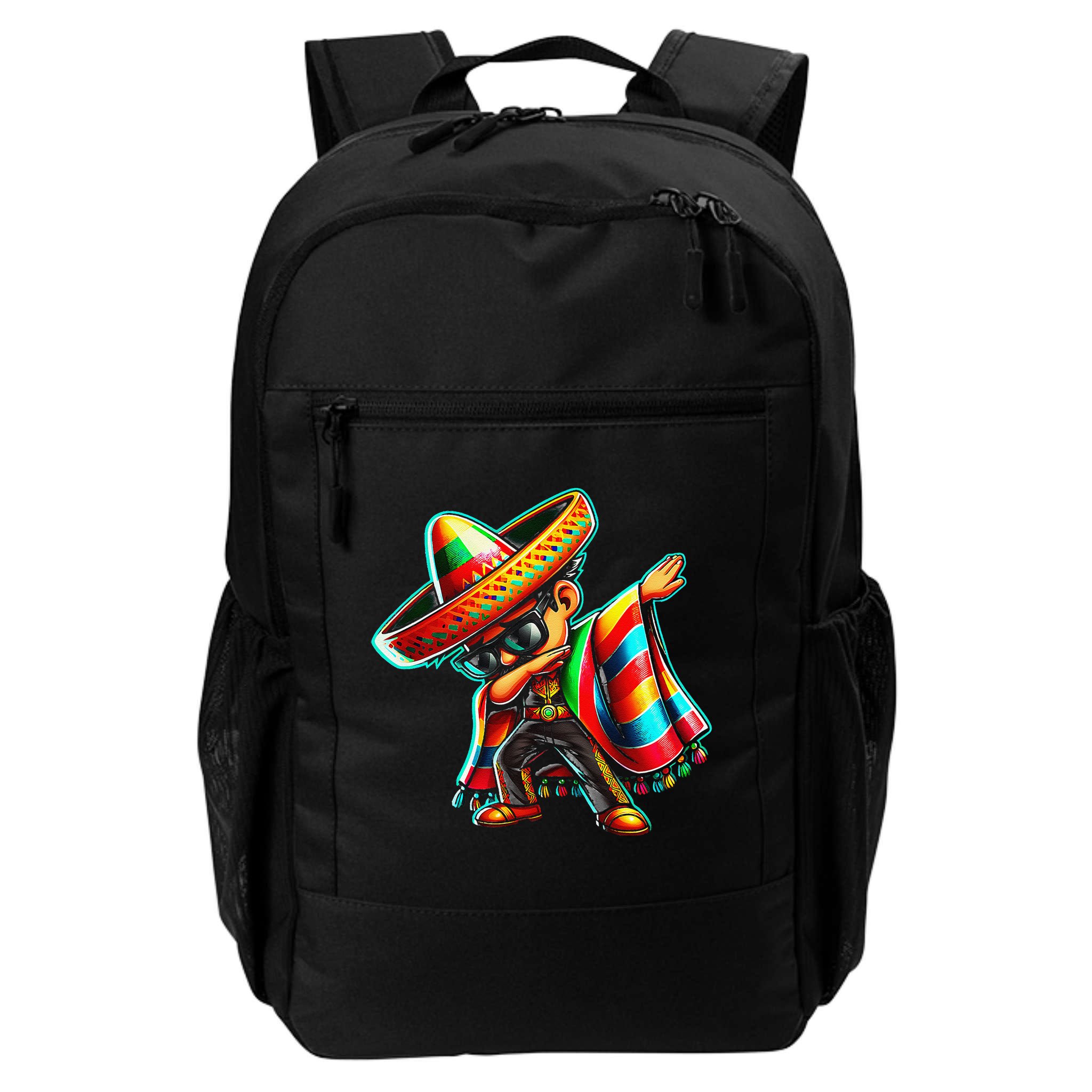 Dabbing Mexican Poncho Cinco De Mayo Backpack